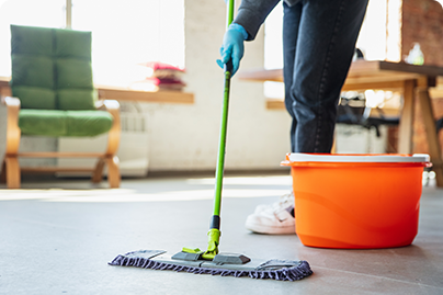 disinfecting home